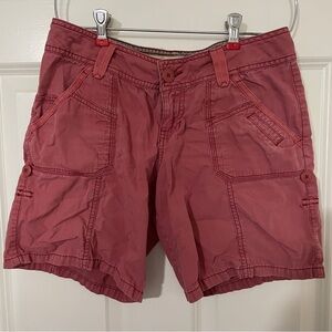 Mossimo Supply Co washed-red Cargo Shorts Relaxed Fit